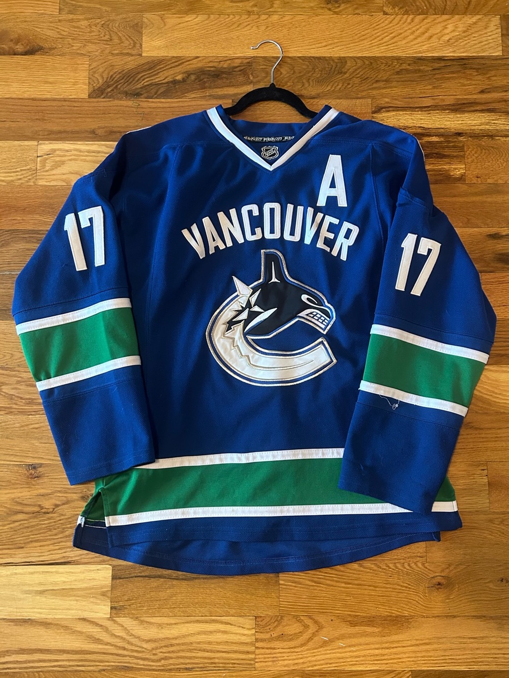 Vancouver Canucks Ryan Kesler 17 Hockey Jersey